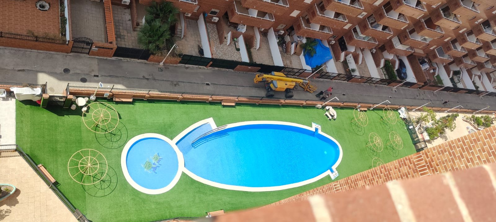 Salón del apartamento en Oropesa centro